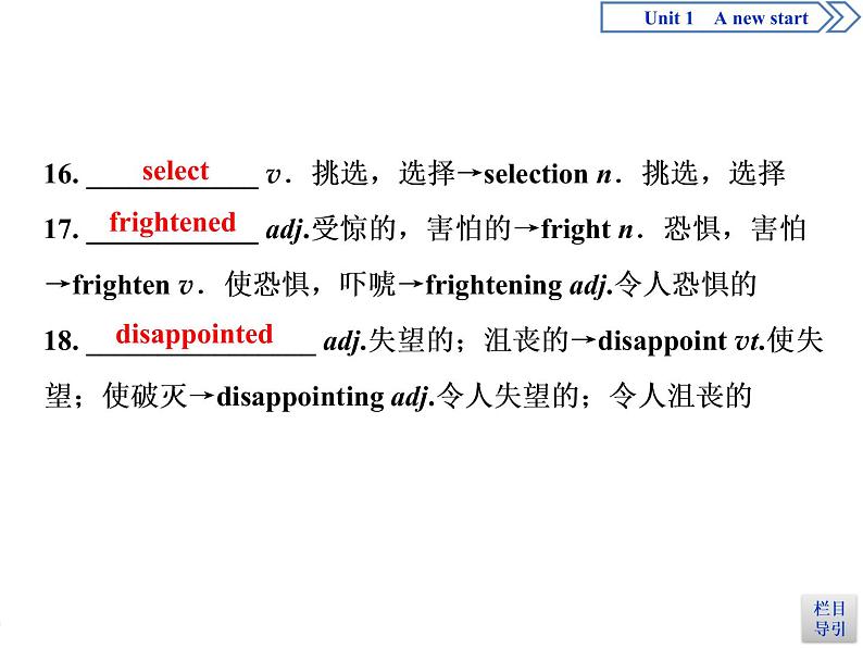 Unit 1 A New Start   Section Ⅱ　Integrating skills & Developing ideas(PPT课件)05