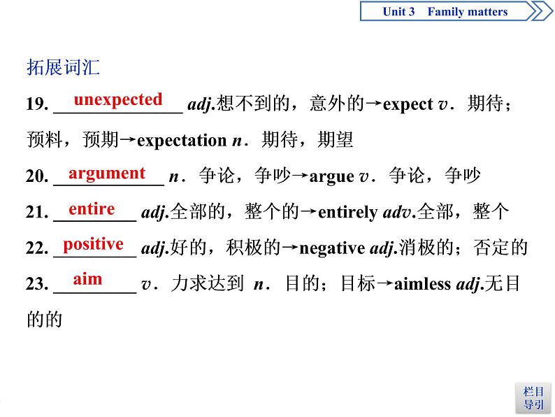 Unit 3 Family Matters  Section Ⅱ　Integrating skills & Developing ideas(PPT课件)05