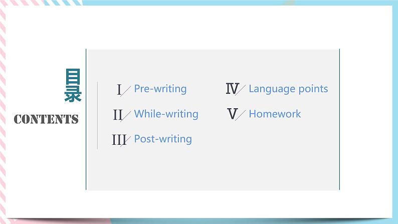 Unit 1 Looking Forwards  Developing ideas Writing 课件02