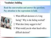 Unit 1 Looking Forwards  Using language 3 課件