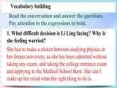 Unit 1 Looking Forwards  Using language 3 課件