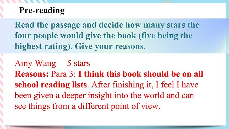 Unit 2 Lessons in Life Understanding ideas课件07