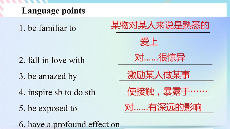 Unit 3 The World Meets China  Developing ideas - writing reading  语言点课件06