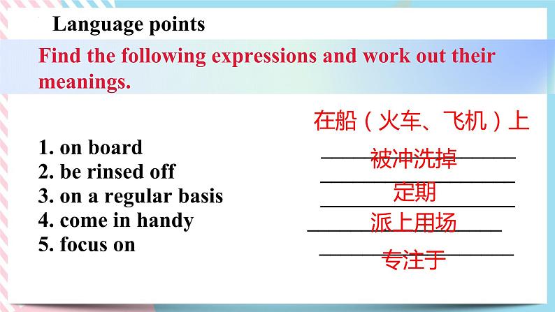 Unit 6 Space and Beyond  Developing ideas 语言点课件06