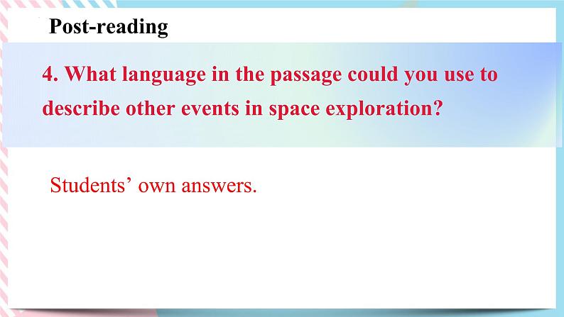 Unit 6 Space and Beyond Understanding ideas 2课件04