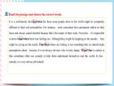 Unit 1 Face values  Using language(1)課件