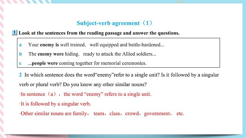 Unit 3 War and peace  Using language (1)课件03