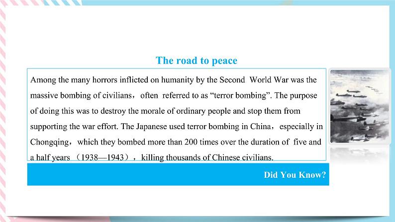 Unit 3 War and peace  Using language (2)课件02