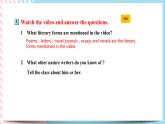 Unit 6 Nature in Words  Starting out & Understanding ideas课件