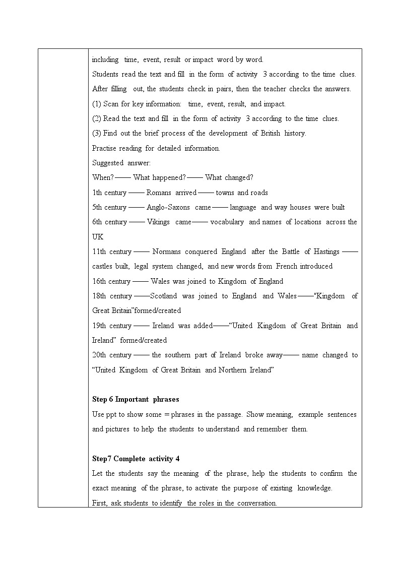 人教版英语必修二 Unit 4 History and traditions (第2课时)课件（送教案练习）03