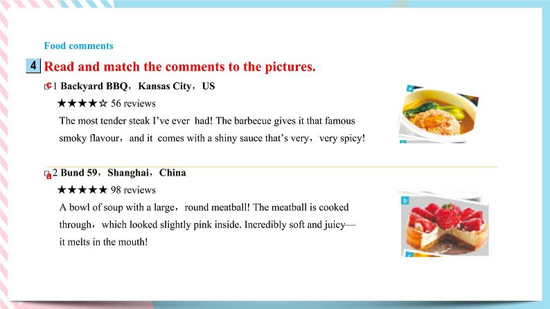 Unit 1 Food for thought  Using language (2)课件第2页