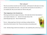 Unit 6 Earth first Developing ideas & Presenting ideas课件