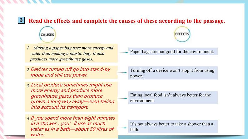 Unit 6 Earth first Developing ideas & Presenting ideas课件08