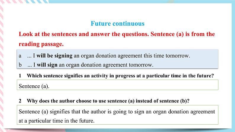 Unit 1 Growing up Using language 课件第2页