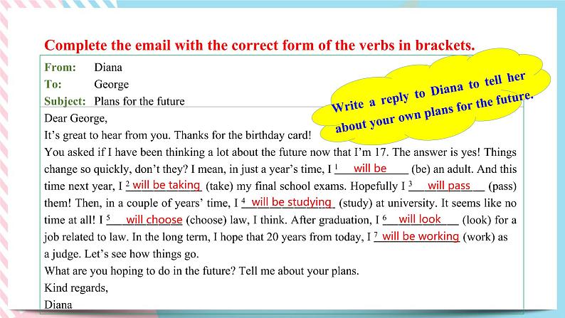 Unit 1 Growing up Using language 课件第4页