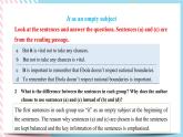 Unit 4 breaking boundaries Using language 課件