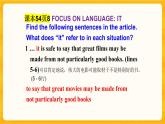 Unit 6 Lesson 1 Grammar it 的用法 課件高中英語北師大版選擇性必修第二冊