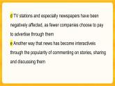Unit 6 Lesson 2 Questions about Media 课本练习题课件学年高中英语北师大版选择性必修第二册