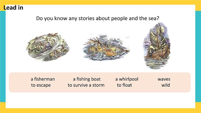 unit 5 Humans and nature Lesson 1 A sea story（1）-课件-高一英语北师大版（2019）必修203