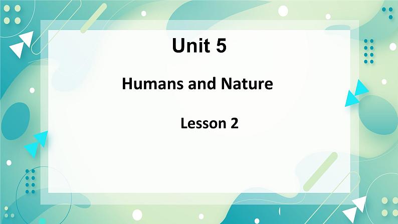 unit 5 Humans and nature Lesson 2 Professional rescue team-课件-高一英语北师大版（2019）必修201