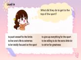 Unit 2 Success Lesson 3 Getting to the top（1）課件-北師大版（2019）選擇性必修第一冊(cè)