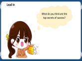 Unit 2 Success Lesson2 Top five secrets of success 課件-北師大版（2019）選擇性必修第一冊(cè)