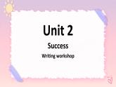 Unit 2 Success Writing workshop 課件-北師大版（2019）選擇性必修第一冊(cè)