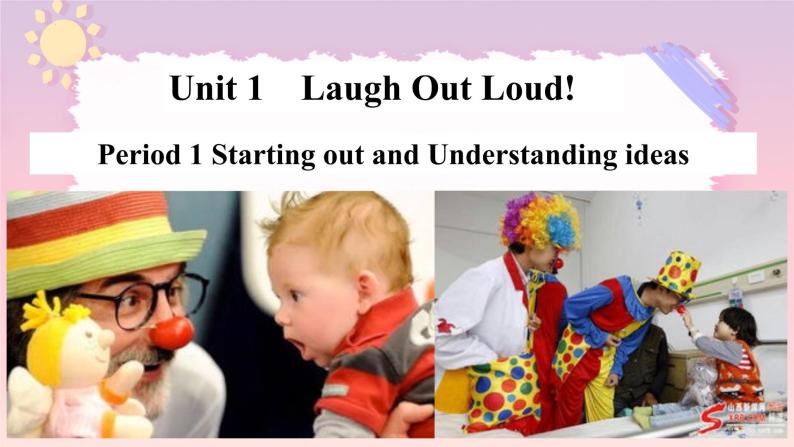 Unit 1 Laugh out Loud! Starting out and undestanding ideas（外研版2019选择性必修第一册）课件PPT01
