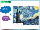 Unit 4 Meeting the Muse  Developing  & Presenting ideas（外研版2019選擇性必修第一冊）課件PPT