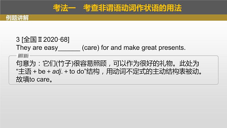 2023年高考英语一轮专题复习语法精讲：非谓语动词(3) 课件07