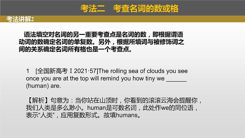 2023年高考英语一轮专题复习语法精讲：名词(2) 课件第8页