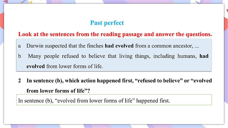 Unit 5 Revealing nature Using language课件03