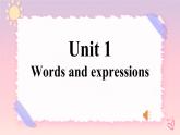 Unit 1 Cultural Heritage Words and expressions 课件