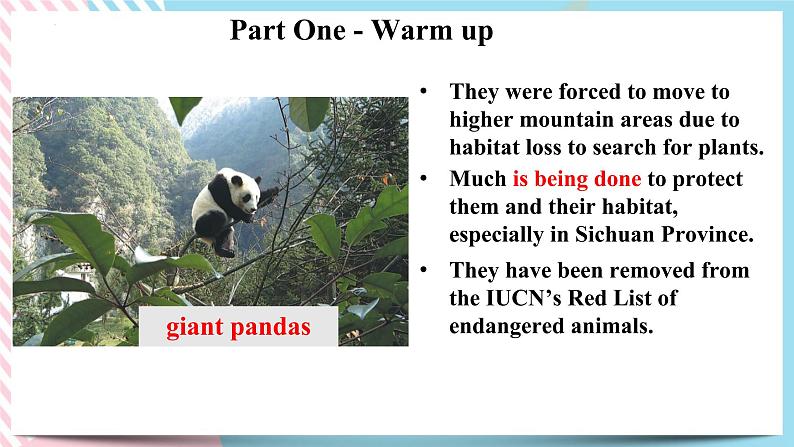 Unit 2 Wildlife Protection Discovering useful structure 课件05