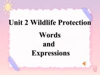 人教版 (2019)必修 第二册Unit 2 Wildlife protection优质课课件ppt