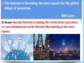 Unit 3 The Internet  Listening and Speaking 課件