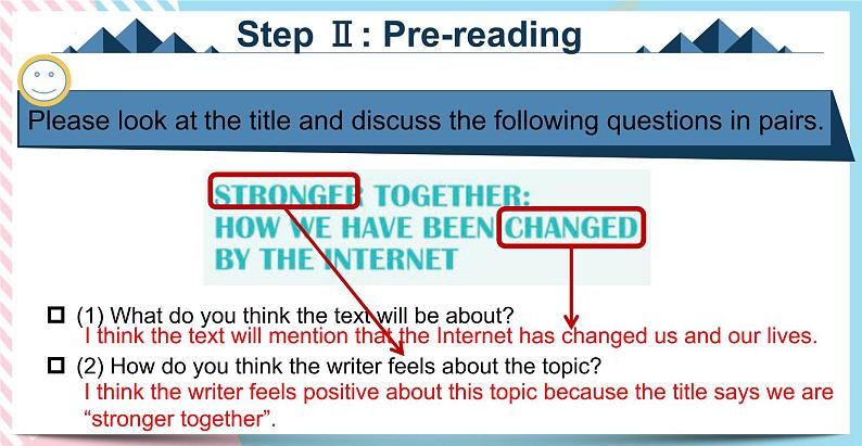 Unit 3 The Internet  Reading and Thinking 课件04