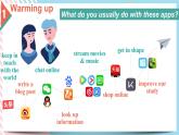 Unit 3 The Internet Listening and Talking 課件