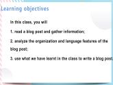 Unit 3 The Internet Reading for Writing 课件