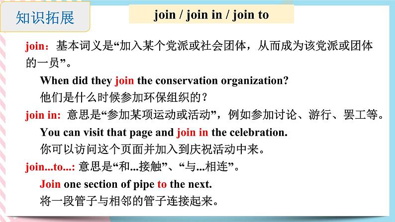 Unit 4 History and Traditions Words and expressions 课件07