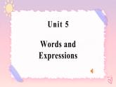 Unit 5 Music Words and expressions 課件