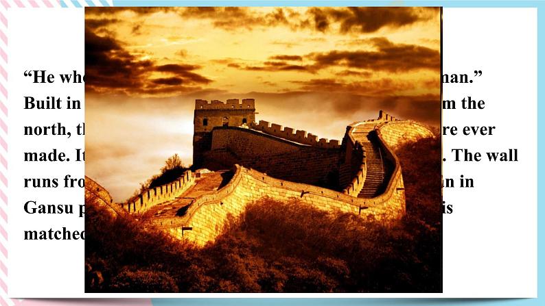 Unit 1 Cultural Heritage Listening and Speaking 课件04