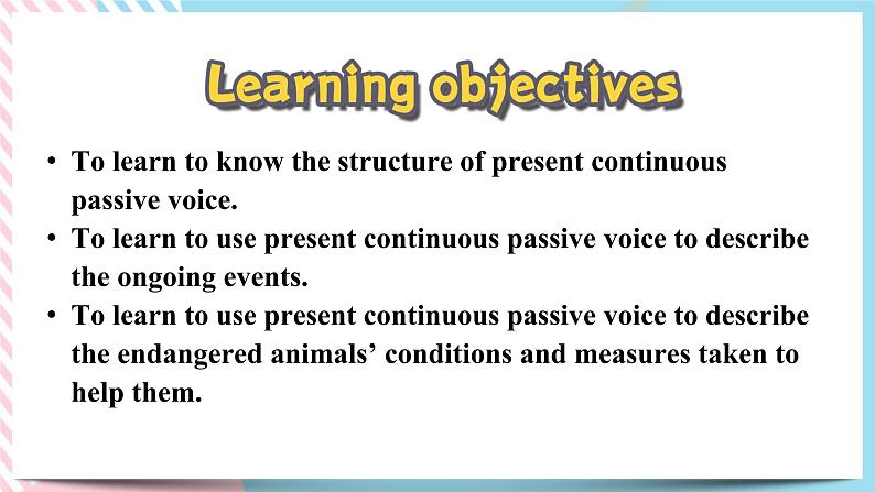 Unit 2 Wildlife Protection Discovering Useful Structures 课件02