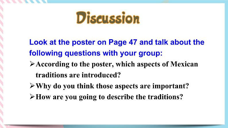 Unit 4 History and traditions Project 课件06