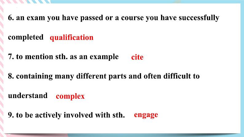 Unit 2 Bridging Cultures  Learning about language 课件03