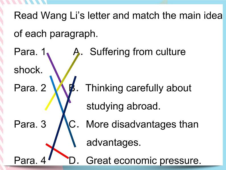 Unit 2 Bridging Cultures  Using Language (写作）课件05