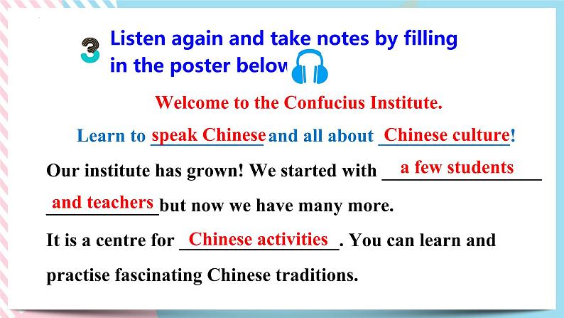 Unit 2 Bridging Cultures  Using language 课件06