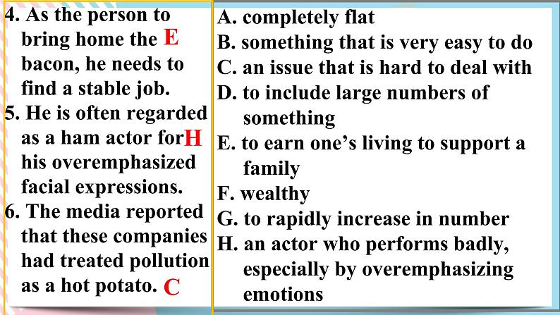 Unit 3 Food and Culture  Learning about language 课件06