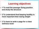 Unit 3 Food and Culture Reading for writing 写作 课件