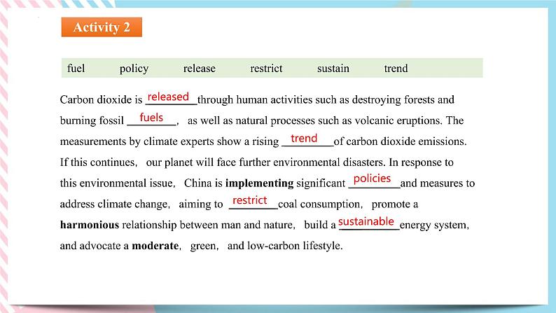 Unit 3 Environmental Protection Learning About Language(1)课件05